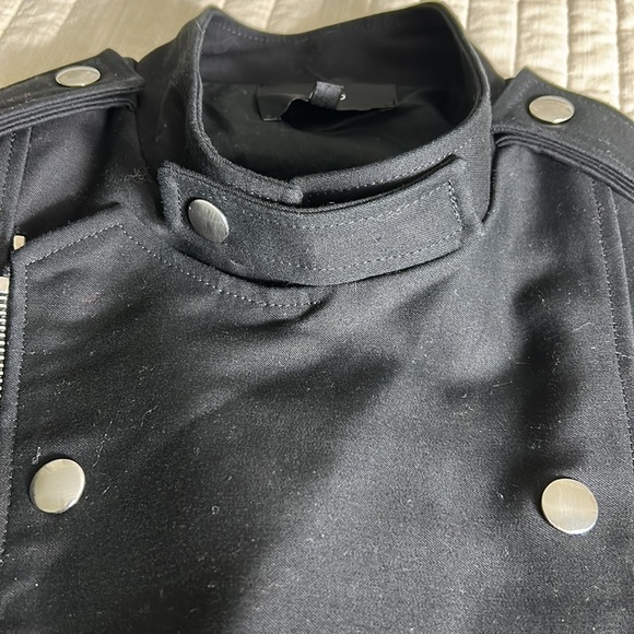 IRO Jeoren Black Military Style Jacket Size 1 (US 4) - Picture 8 of 12